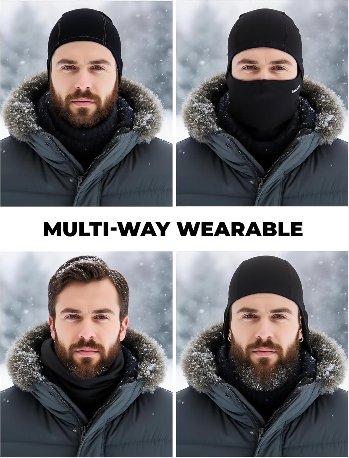 Cagoule Hiver Polar Multifonctionnelle